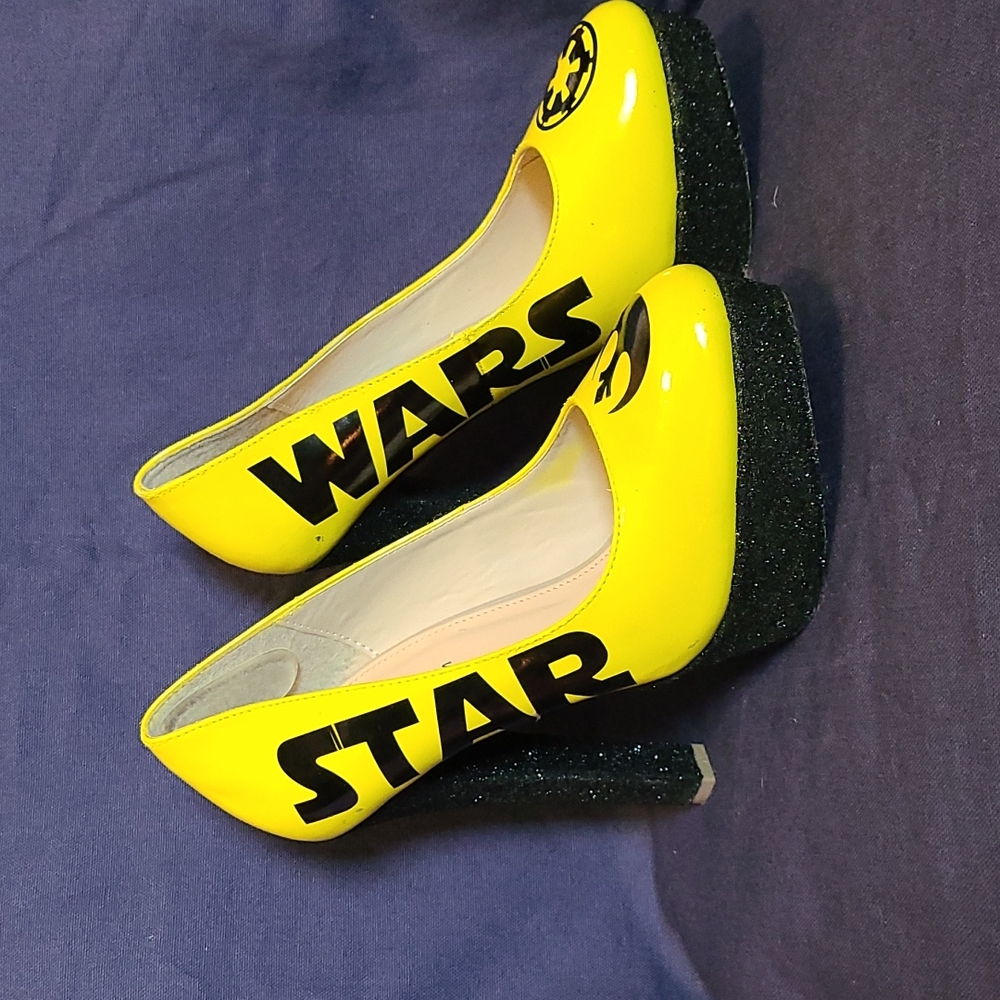 Custom made Star Wars heels, size 7.5